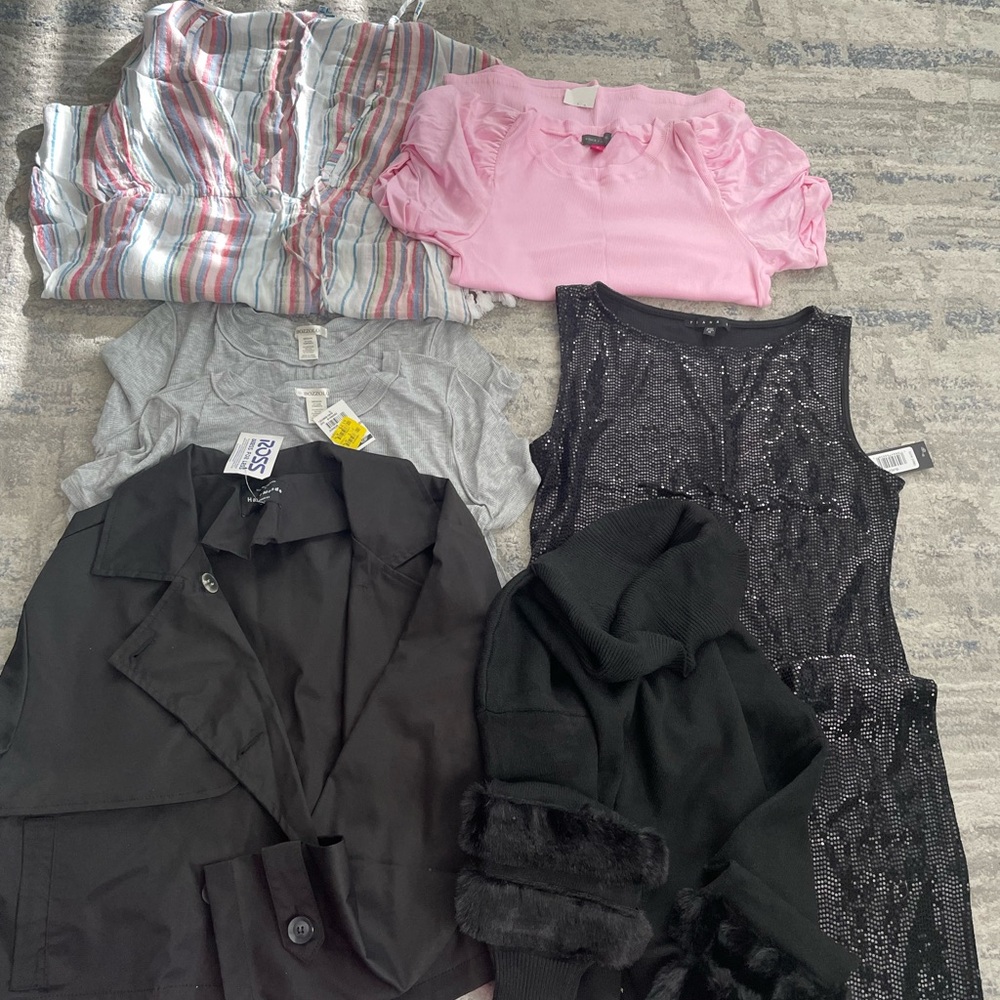 Bundle woman tops and dress